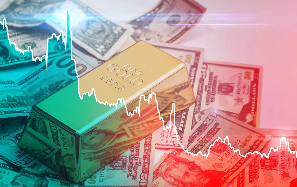 Sự sụp đổ của Chế độ Bản vị vàng làm bắt đầu mối quan hệ tỷ lệ nghịch giữa giá vàng và USD